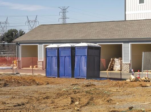 the number of construction porta potties needed for a work site depends on the size and period of the project, as well as the number of workers on site